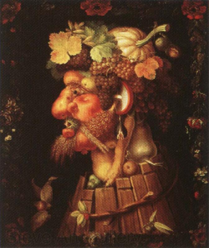 Giuseppe Arcimboldo Autumn Germany oil painting art